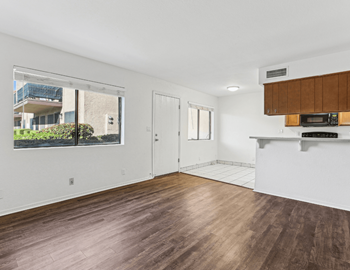 Open floor plan for easy entertaining